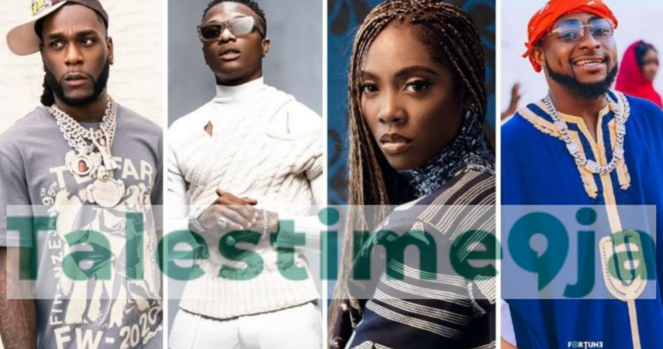 MOBO Awards Wizkid Burna Boy Tiwa Savage Davido