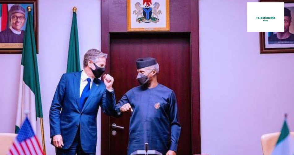 US Nigeria Antony Blinken Osinbajo